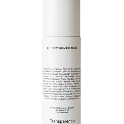 Transparent Lab C4 Hydrating Milky Toner