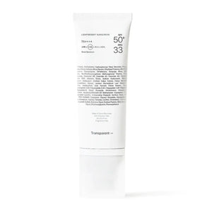 Lightweight Sunscreen SPF50+