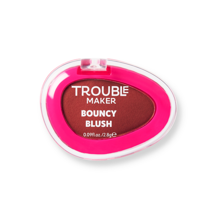 Trouble Maker Bouncy Blush Stain Rebound Red