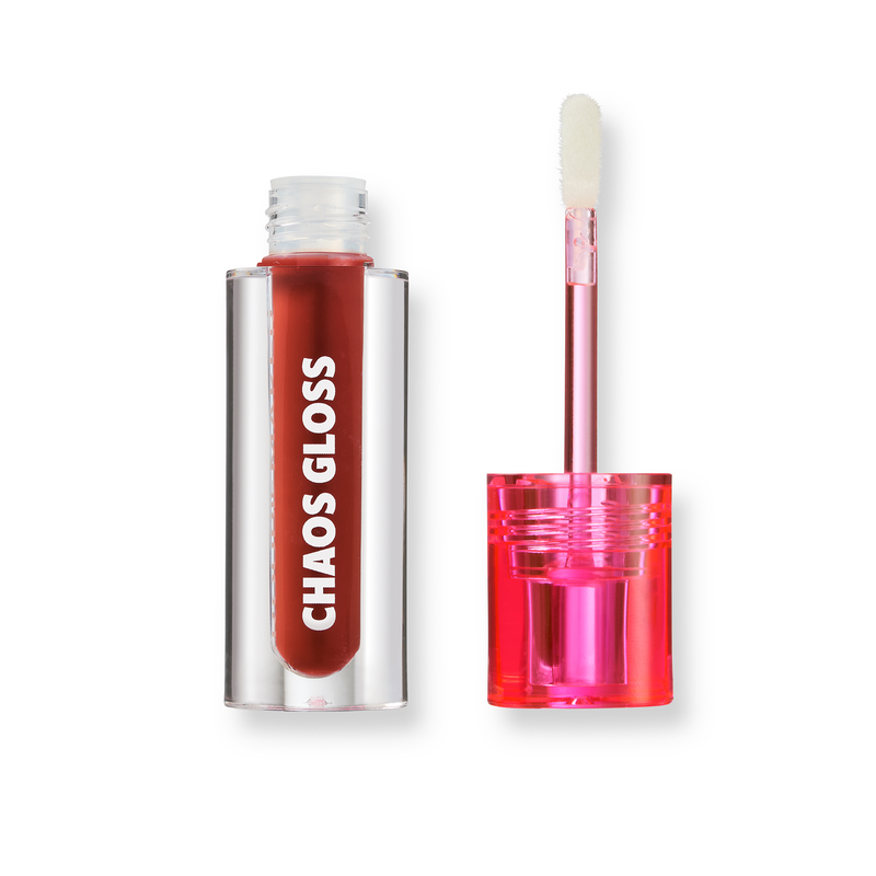 Trouble Maker Chaos Gloss Lipgloss Hula Hoop Deep Berry