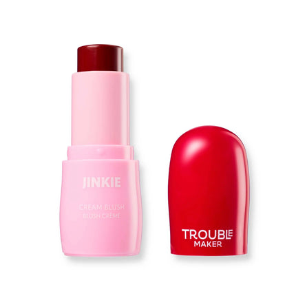 Trouble Maker Jinkie Stick Cream Blush Gimme Niche Plum