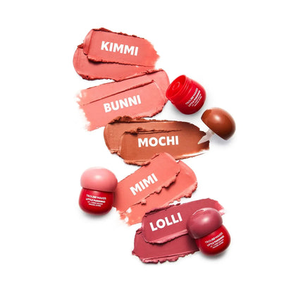 Trouble Maker Little Pudding Blurring Lip & Cheek Mousse Mochi Nude Brown