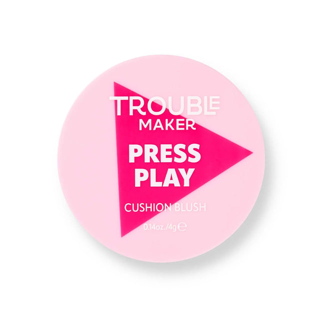Trouble Maker Press Play Blush Cushion Non Stop Hot Pink