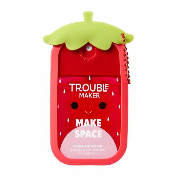 Trouble Maker X Squishmallows Scarlet The Strawberry Make Space Setting Mist With Snug