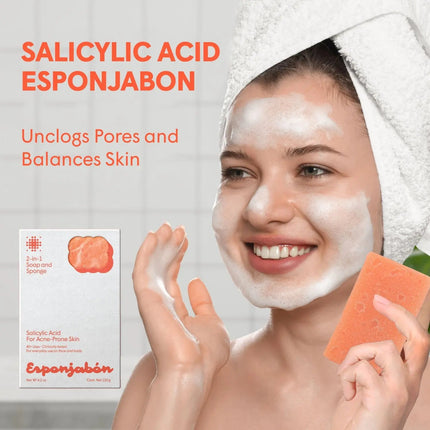 T.TAiO Esponjabon Salicylic Acid 2-in-1 Soap And Sponge