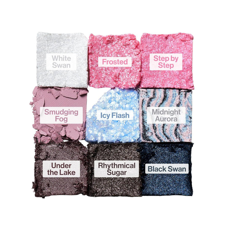 Unleashia Glitterpedia Eye Palette No.8 All of Dancing Swan
