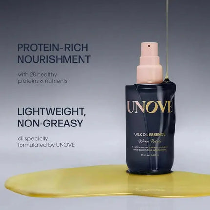 Unove Silk Oil Essence Warm Petal