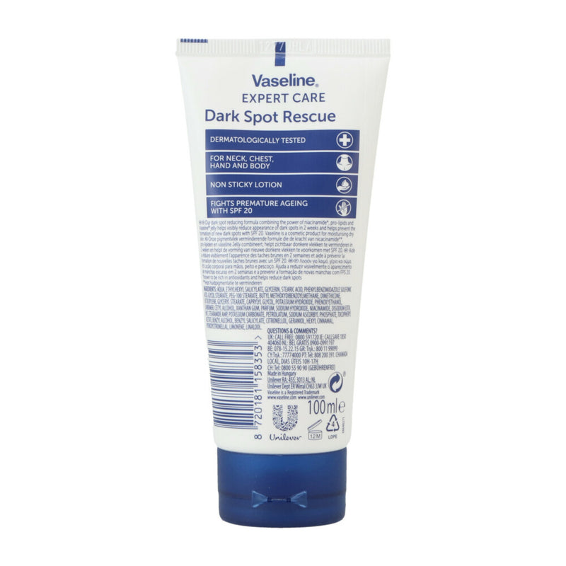 Vaseline Bodylotion Expert Care Dark Spot Rescue Spf 20 1