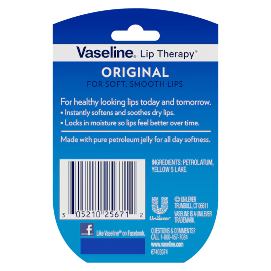 Vaseline Lip Therapy Mini Original
