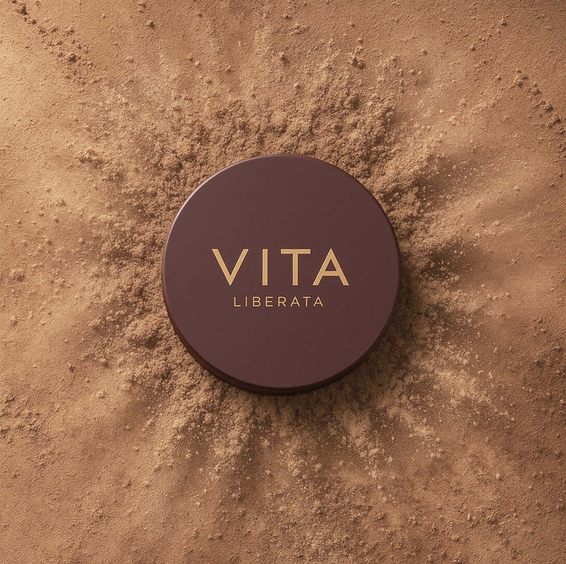 Vita Liberata Trystal Minerals Sun Kiss No. 02 Medium, zachte minerale bronzer voor een natuurlijke gloed, foto 5 van 7