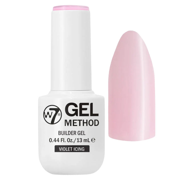 W7 Cosmetics Gel Method Builder Gel Polish Violet Icing