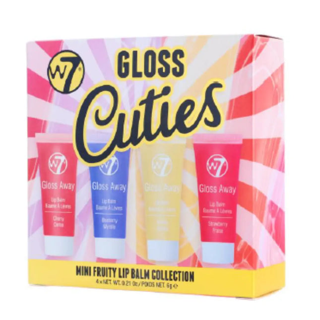 W7 Cosmetics Gloss Cuties Mini Fruity Lip Balm Collection