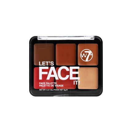 W7 Cosmetics Let's Face It Palette Desert Glow