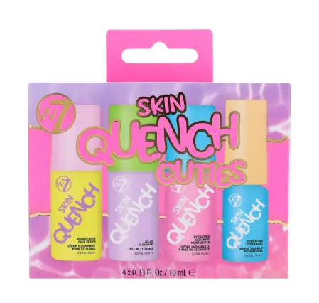 W7 Cosmetics Skin Quench Cuties 4pc Mini Skincare Set