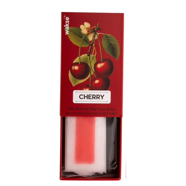Wakse Match Box Facial Wax Strips Cherry