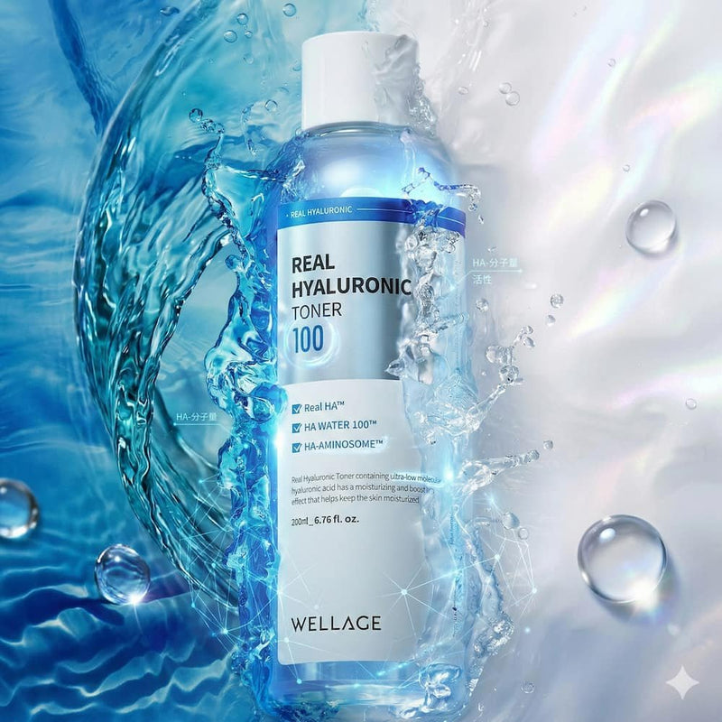 Wellage Real Hyaluronic 100 Toner 2