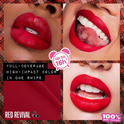 Wet n Wild Mega Inky Lip Color Red Revival