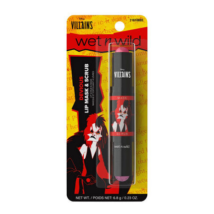Wet n Wild Villains Devious Dual-Ended Lip Scrub and Mask