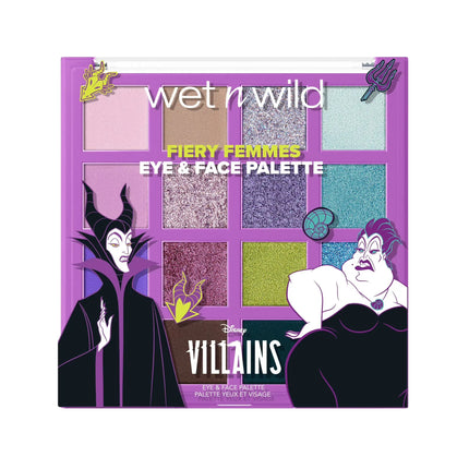 Wet n Wild Villains Fiery Femmes Eye & Face Palette Beatiful Destroyer