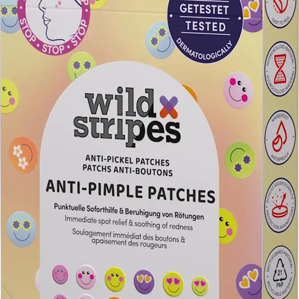 Wild Stripes Ant-Pimple Patches Smile Prevent