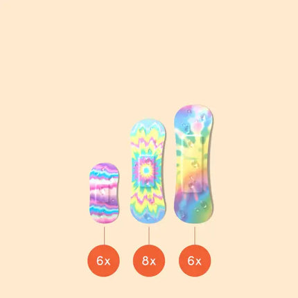 Wild Stripes Waterproof Rainbow