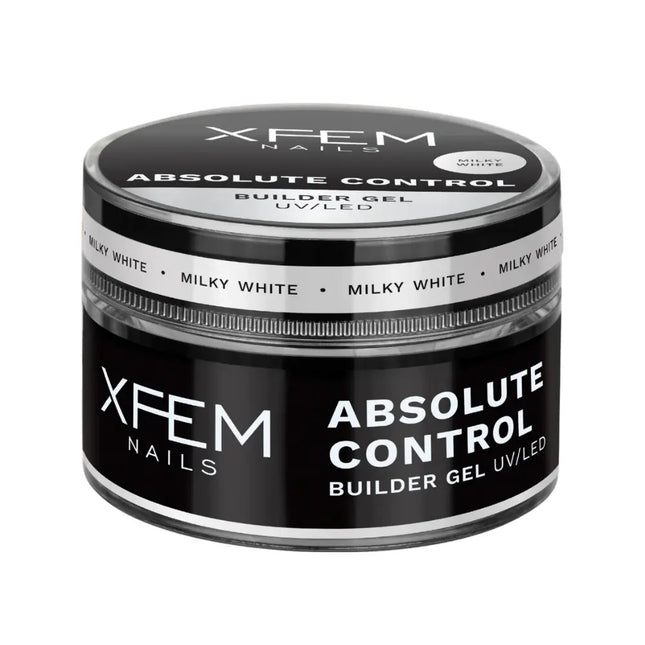 XFEM Builder Gel Absolute Control UV/LED Milky White 15 ml