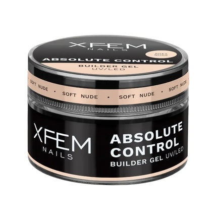 XFEM Builder Gel Absolute Control UV/LED Soft Nude 15 ml