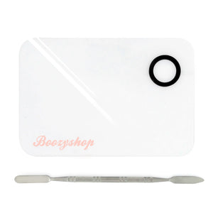 Transparent Makeup Mixing Palette &amp; Spatula