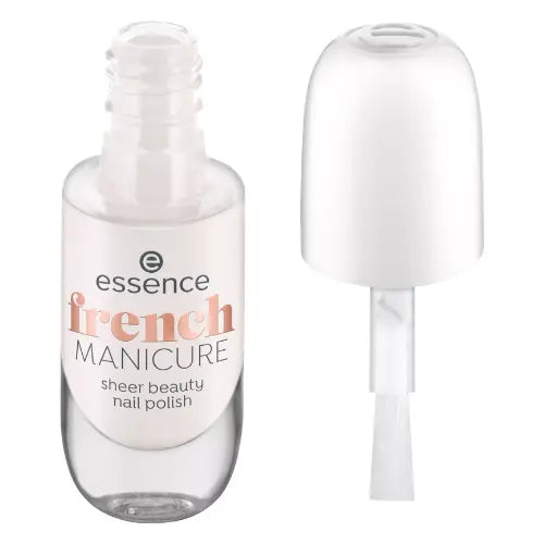 Essence French Manicure Sheer Beauty Nail Polish 02 Rosé On Ice