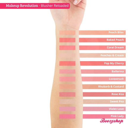 Revolution Blusher Reloaded Rose Kiss